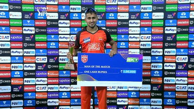 M28: PBKS vs SRH – Man of the Match – Umran Malik