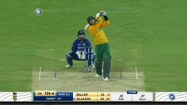 IND vs SA 2022, 2ND T20I: Heinrich Klaasen Six