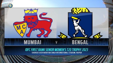 Senior Women's T20 Trophy 2023 SF 2: Mumbai vs Bengal: Match Highlights