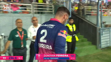 IPL 2026 Eliminator: SRH vs RR - Donovan Ferreira Wicket