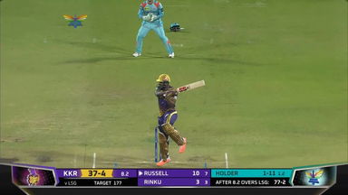 M53: LSG vs KKR – Andre Russell Six