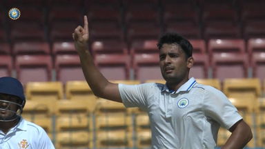 Ranji Trophy 2025, Karnataka vs Haryana: Anshul Kamboj's incisive spell of 4/32