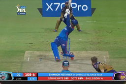 Q2: KKR vs DC – Shimron Hetmyer Six