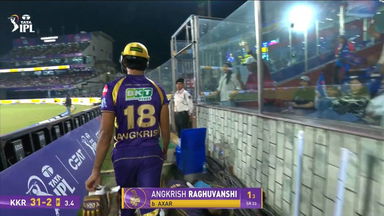 IPL 2026 M51: DC vs KKR - Angkrish Raghuvanshi Wicket