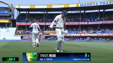 IND vs  AUS 2023, 3RD Test: Travis Head  Wicket