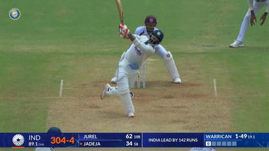 IND vs WI 2025, 1st Test: Ravindra Jadeja Six