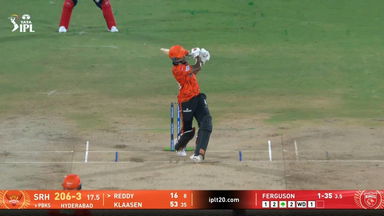 IPL 2026 M49: SRH vs PBKS - Nitish Kumar Reddy Six