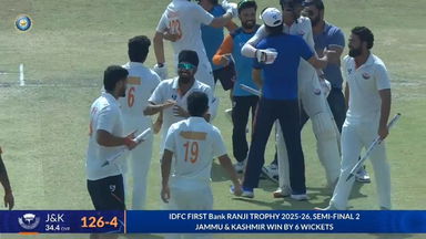 Ranji Trophy 2025-26 SF2, Bengal vs J & K, Day 4: Match Highlights