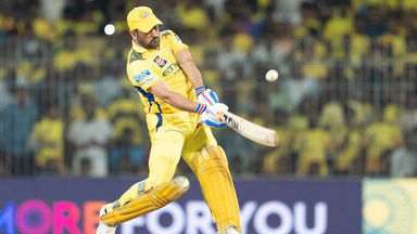 Dhoni smashes, Jadeja catches! A one-handed six special ft. MS