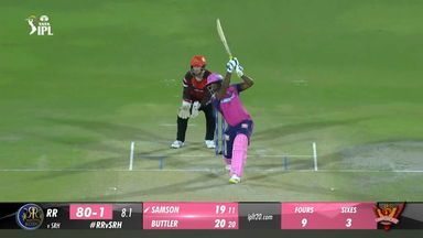 M52: RR vs SRH – Sanju Samson Six