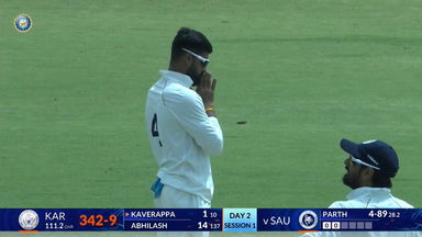 Ranji Trophy 2026-27, KSCA vs SCA: Parth Bhut spins a web with 5/89