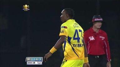 M73: CSK vs MI  – Lasith Malinga Wicket