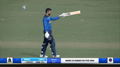 Vivek Singh's fantastic 100* (64)