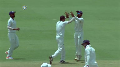 Ranji Trophy 2021-22, Punjab v Madhya Pradesh, QF: Punjab 1st Innings Fall of Wickets