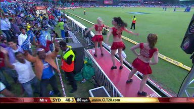 M18: MI vs SYD – Haddin c Rayudu b Patel