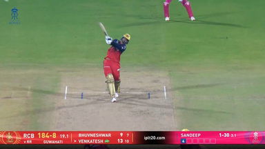 IPL 2026 M16: RR vs RCB - Venkatesh Iyer Six