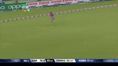 CLT20 2014 M13: KXIP vs NK  –   Virender Sehwag 52