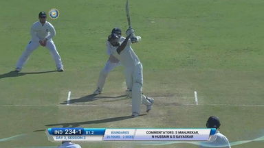 IND vs ENG 2016 - 1st Test, day 3 : Murali Vijay six