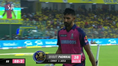 M17: CSK vs RR –  Devdutt Padikkal Wicket