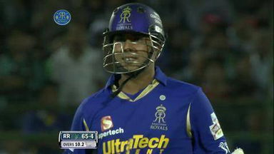 Match 56 RR vs CSK – Binny's Wicket