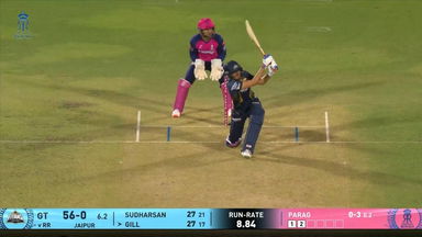 IPL 2025 M47: RR vs GT - Shubman Gill Six