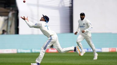 Catching game on point: Shubman Gill grabs a stunner