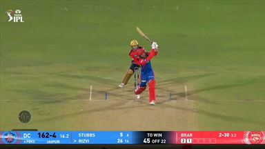 IPL 2025 M66: PBKS vs DC - Sameer Rizvi Six
