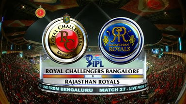 IPL 2013 M27: RCB vs RR – Match Highlights