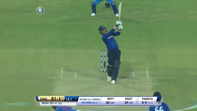IND vs ENG 2017, 2nd ODI : Jason Roy Six