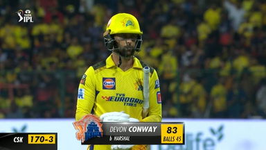 M24: RCB vs CSK – Devon Conway Wicket