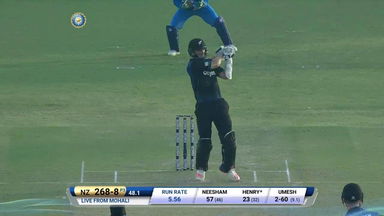 IND vs NZ 2016, 3rd ODI: Matt Henry Six