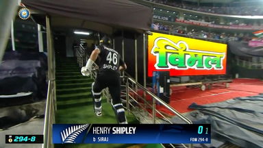 IND vs  NZ 2023, 1ST ODI: Henry Shipley  Wicket