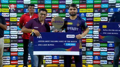 M61: CSK vs KKR – Upstox most Valuable Asset of the Match – Rinku Singh