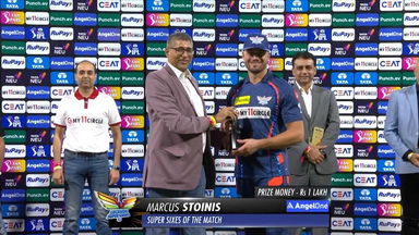 M48: LSG vs MI – AngelOne Super 6 of the Match – Marcus Stoinis