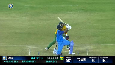 IND vs SA 2022, 1ST T20I: K L Rahul  Six