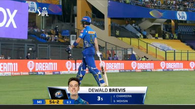 M37: LSG vs MI – Dewald Brevis Wicket