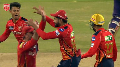 IPL 2025 M31: PBKS vs KKR - Fall of Wickets