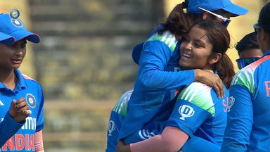Special First: Sayali Satghare's maiden ODI wicket