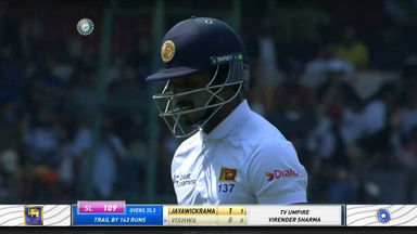 IND vs SL 2022, 2nd Test, Day 2: Vishwa Fernando Wicket