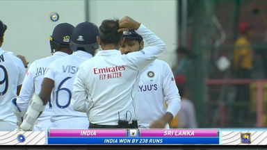 IND vs SL 2022, 2nd Test, Day 3: Vishwa Fernando Wicket