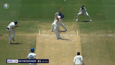 IND vs AFG 2026, Only Test: Sediqullah Atal Six