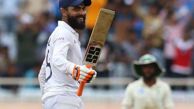 Ravindra Jadeja's patient half century