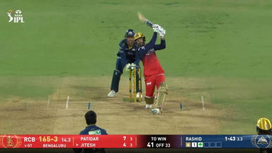 IPL 2026 M34: RCB vs GT - Jitesh Sharma Six