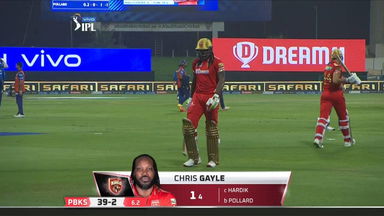 M42: MI vs PBKS – Chris Gayle Wicket
