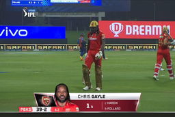M42: MI vs PBKS – Chris Gayle Wicket