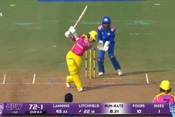 Six: Match 10, UP Warriorz vs Mumbai Indians, WPL 2026: Phoebe Litchfield Six