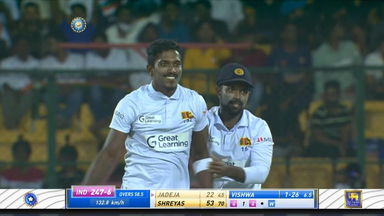 IND vs SL 2022, 2nd Test: IND 2nd Innings Fall of Wickets