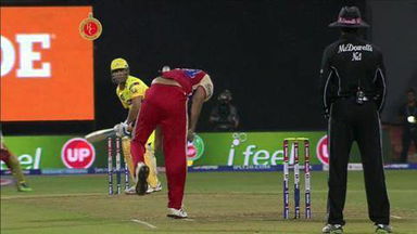 M70: RCB vs CSK – MS Dhoni Wicket