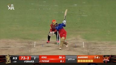 M41: SRH vs RCB – Rajat Patidar Six