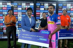 M08: SRH vs RR – VIVO Perfect Catch of the Match – Dhawal Kulkarni